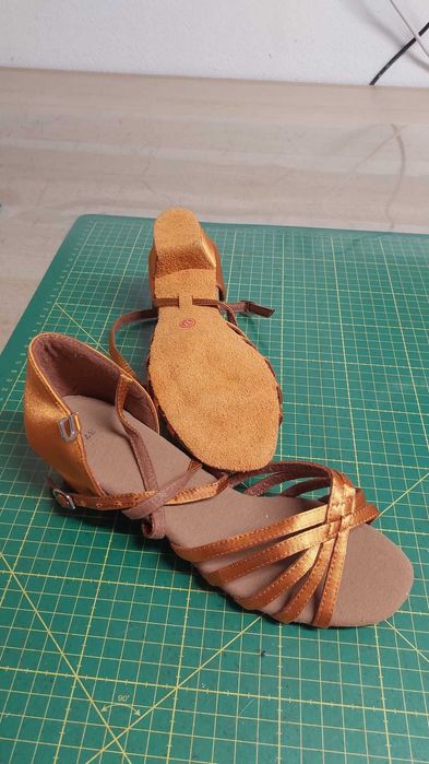 Sandale pantofi dans sportiv latino cha cha vals jive 37 23.5 cm NOU