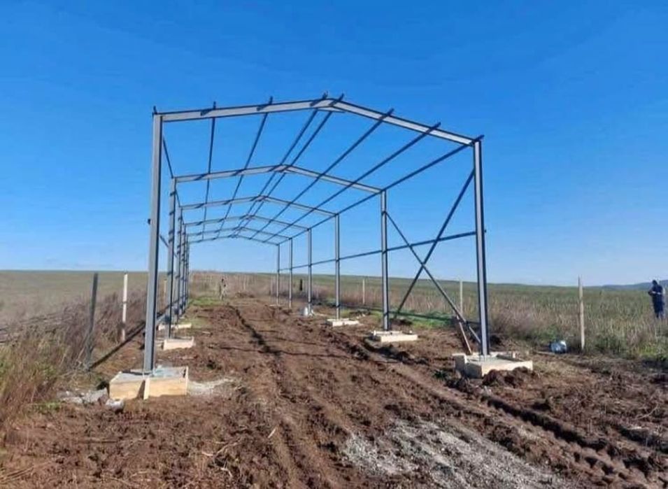 Vând hale și structuri metalice
