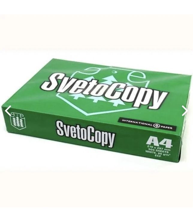 Бумага А4 svetocopy