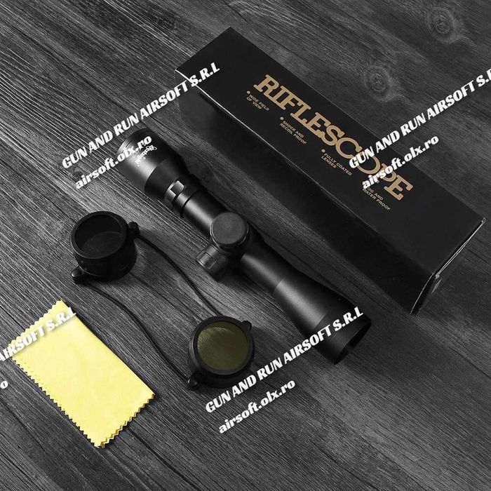 Pusca (MODEL NOU!)~ Sniper Puternic 6mm Cu Arc Airsoft De 5.2 JOULI !!