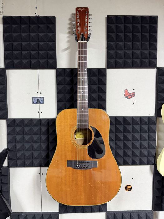 Angelica Model 2849 Chitara Acustica 12 Corzi Vintage Japan