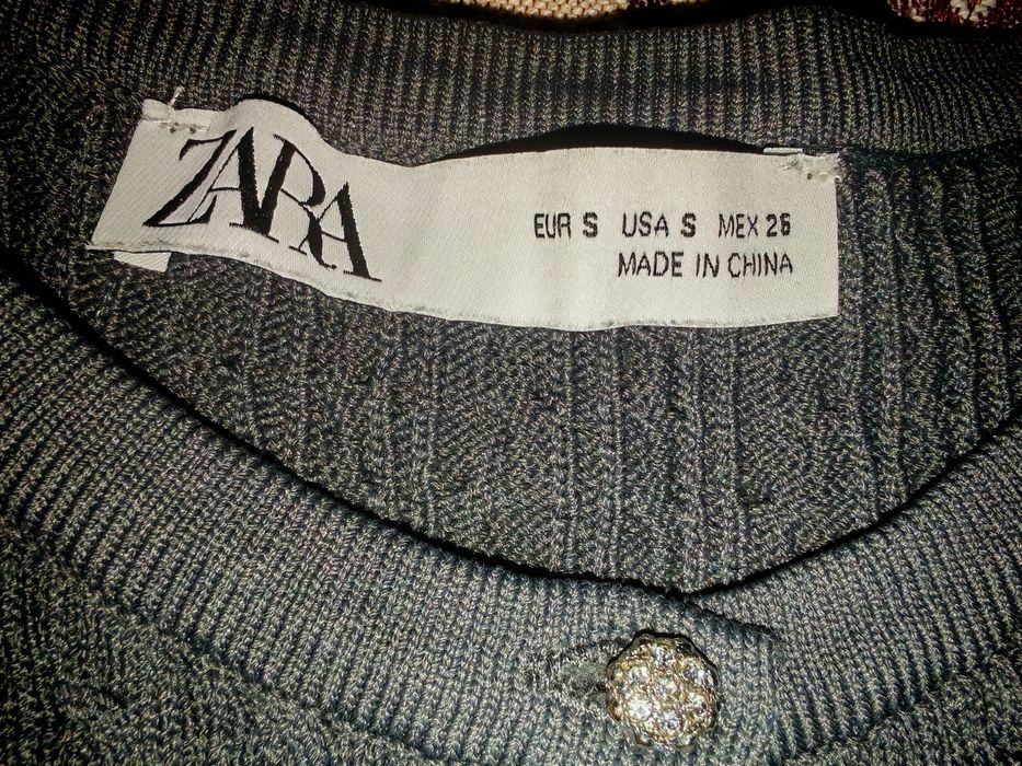 Cardigan Zara mărimea S,purtat o data impecabil