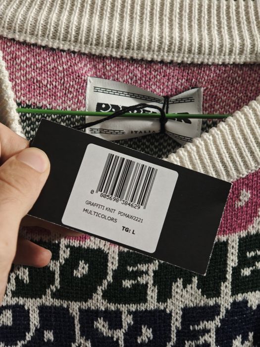 Pulover Pas De Mer Graffiti knit lana