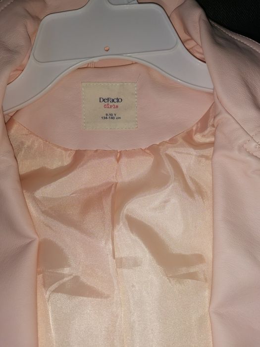 Якета / кожено за момиче, размер 9 - 10 години