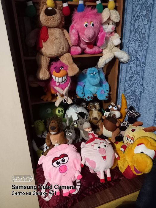 Мягкие игрушки высокого качества, привозные- Тедди, Винни пух, Шрэк ит
