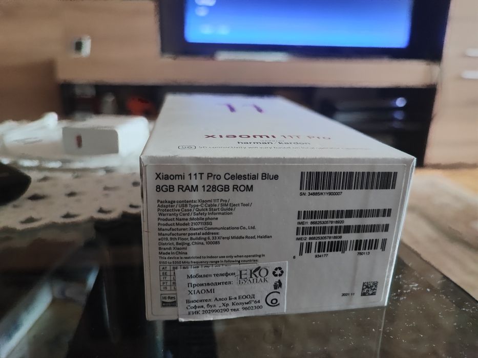 Xiaomi 11T Pro 5G 128GB 8GB RAM Dual