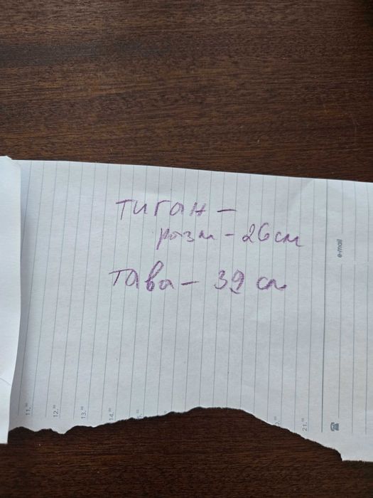 Домакински съдове  от домакински емайл