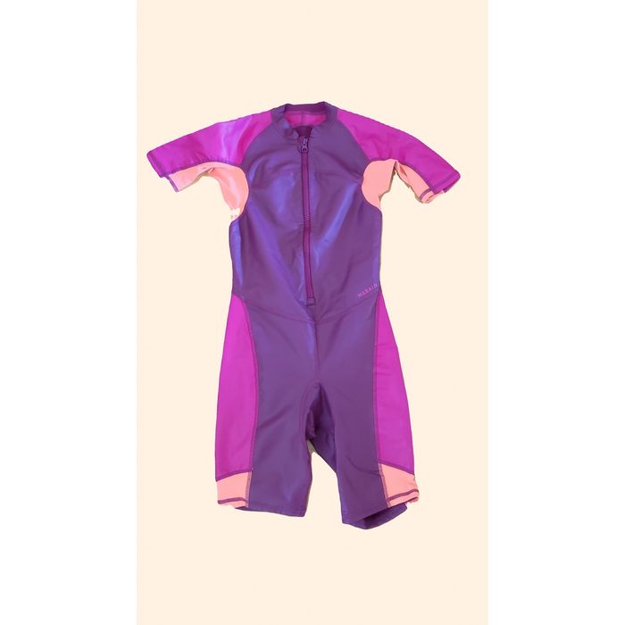 Set Costum înot/baie fete 8-9 ani cu accesorii