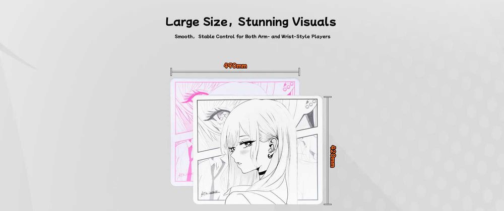 Коврик для мыши ATK Anime Mouse Pad - REVERIE