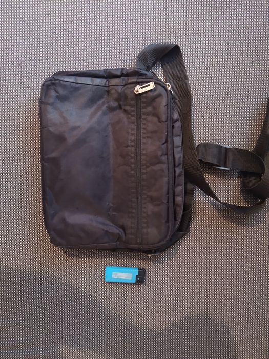 Мужская сумка барсетка через плечо б/у