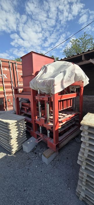 Станок пескаблока шлакаблока