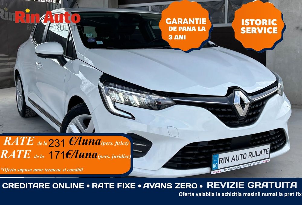 Renault Clio GARANTIE ~TVA 21% - Posibilitate vanzare si in RATE – Credit - Leasing
