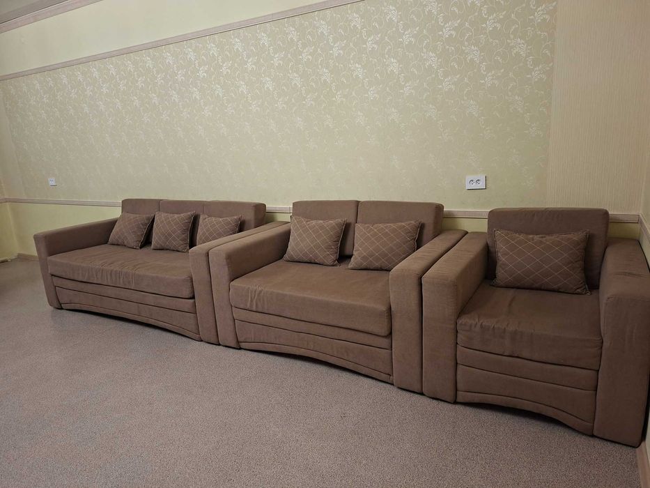 Диван 3/2/1 комплект.