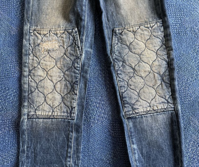 G-Star RAW 3301 Quilted Denim Mid Waist Boyfriend 7/8  ОРИГИНАЛНИ дамски дънки - 25-26
