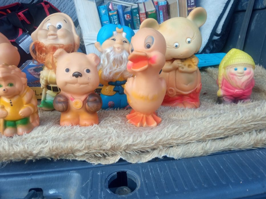 Резиновые игрушки СССР