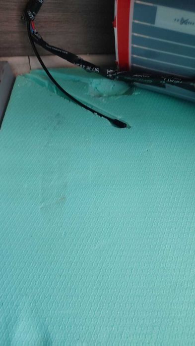 Инфрачервено подово отопление в комплект с изолация и ламинат