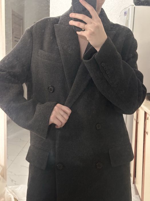 Пальто шерстянное Zara