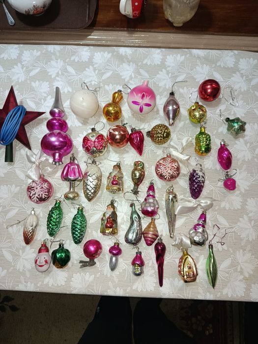 Ёлочные игрушки советские СССР