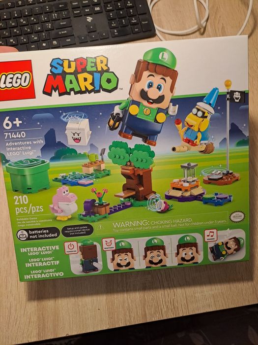 Lego mario интерактивная луиджи лего оригинал