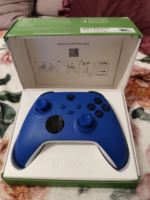 Controler xbox shock blue