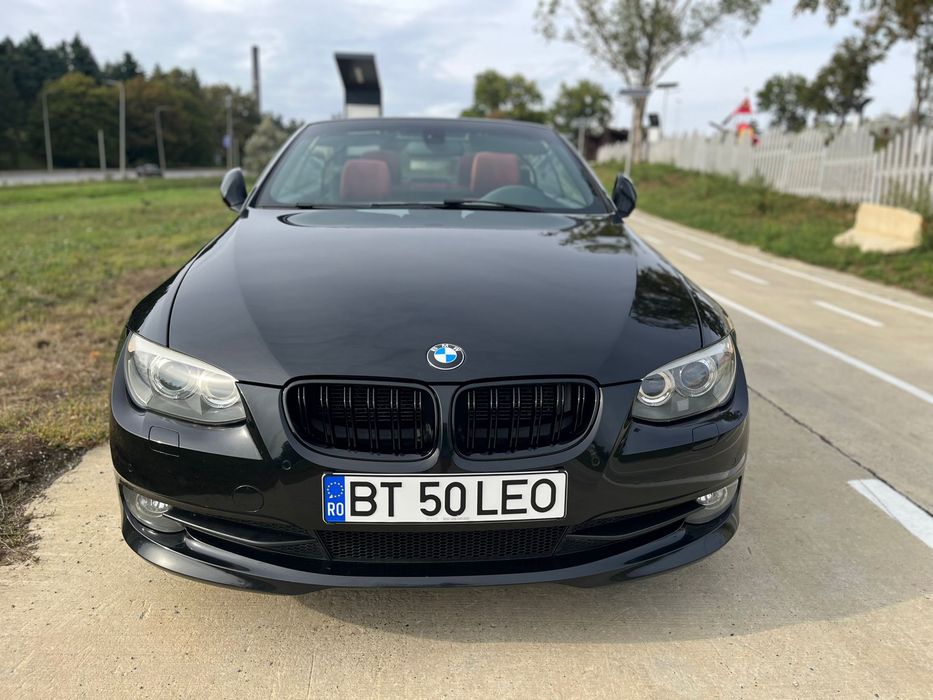 Bmw 320d e93 Cabrio / manuala / interior rosu