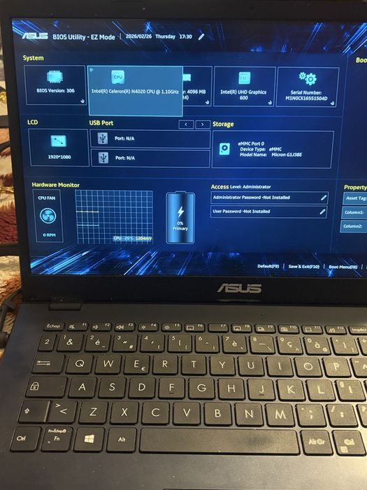 Laptop Asus E410M