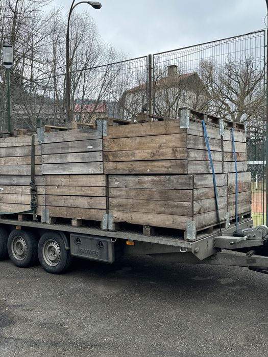 Box paleti lemn depozitare