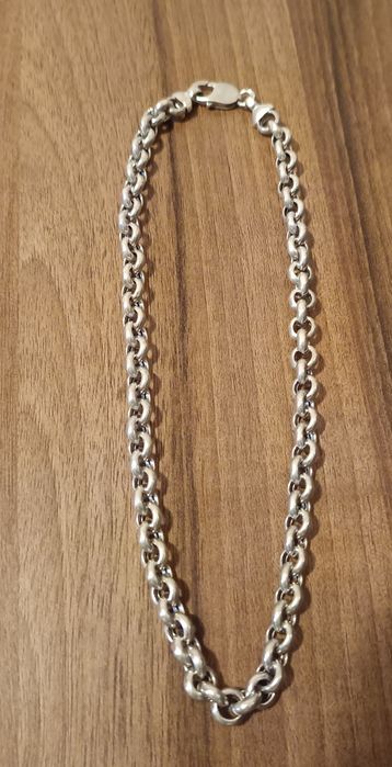 Сребърен синджир-38 гр!