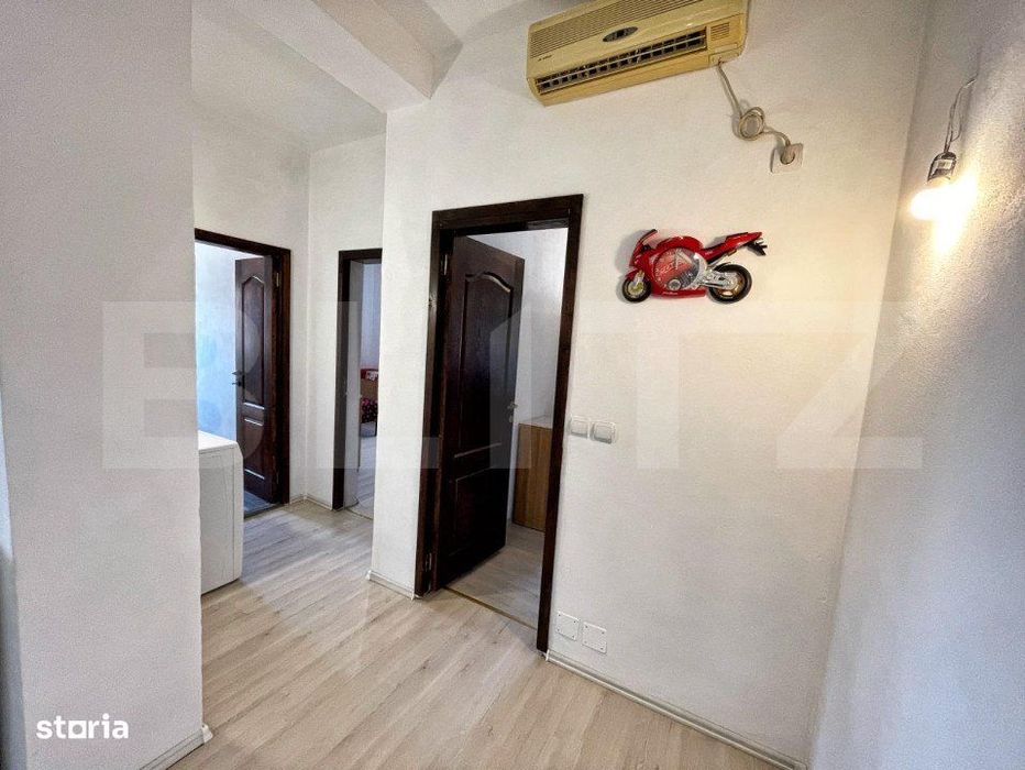 Apartament 2 camere, 60 mp, centrala proprie, aer conditionat, Popoven — fotografia 3