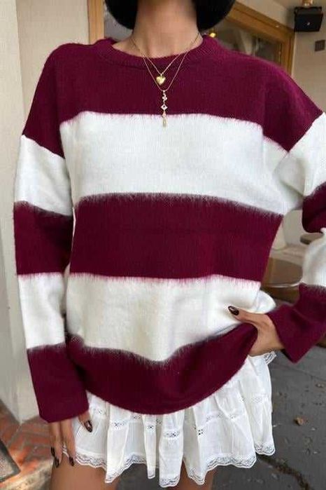 Дамски Пуловер овърсайз модел