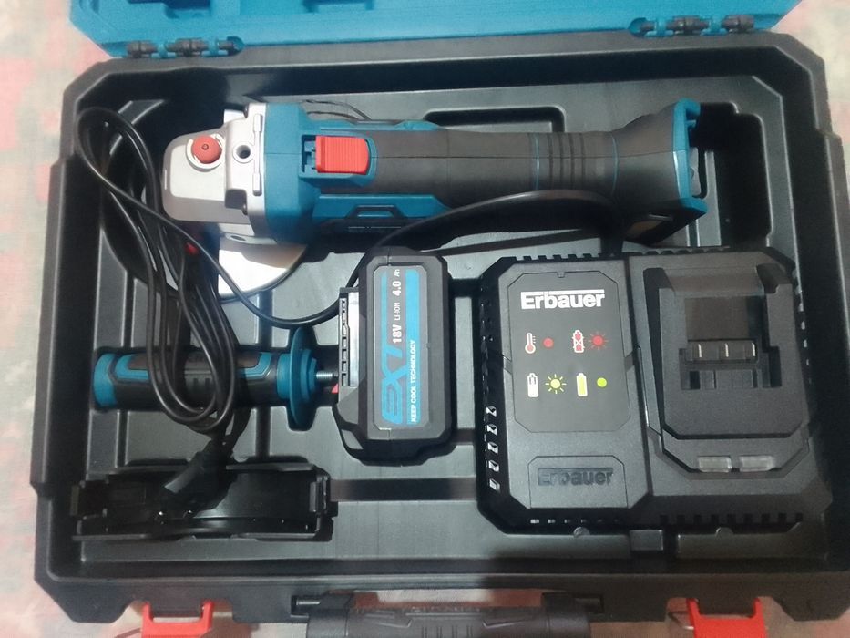Erbauer 18v болгарка