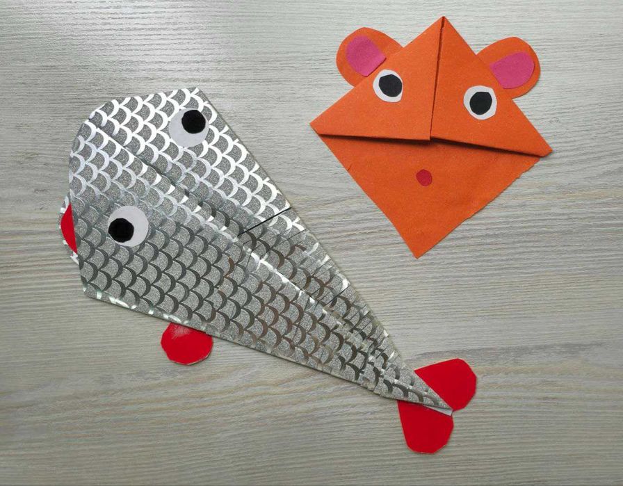 Готовые поделки в школу или детский сад.