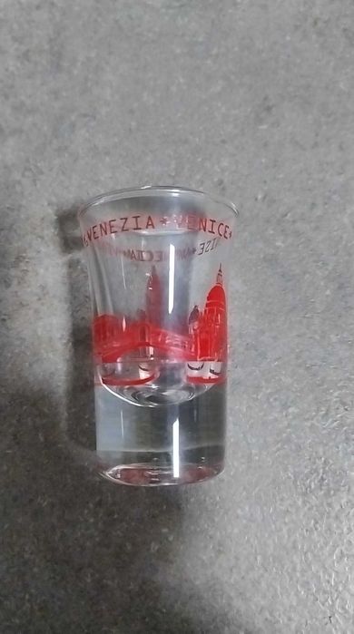 Pahar de shot, suvenir, din Veneția