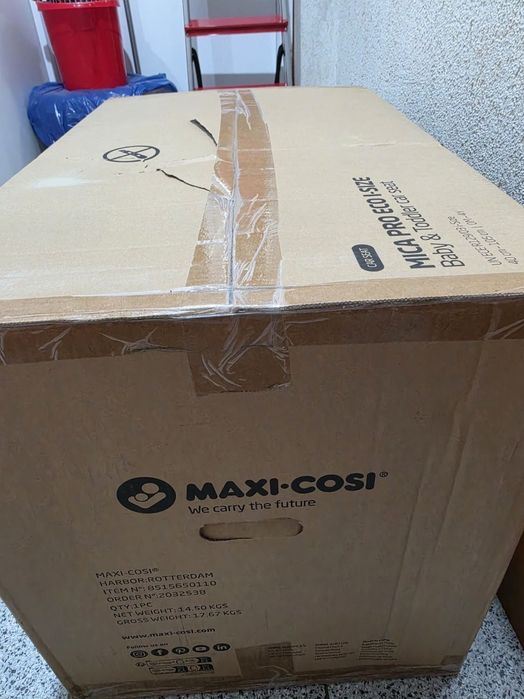 Scaun auto Mica Pro Eco I - Size, Authentic Cognac, Maxi Cosi