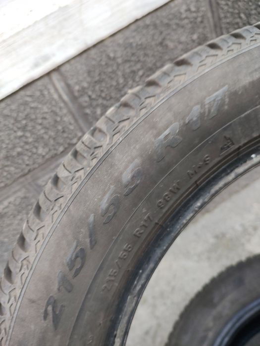 Vând 2 Cauciucuri 215/55/17 Pirelli All Season DOT 2022 Import Germani