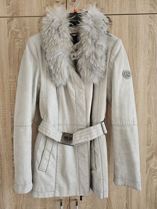 Кожено зимно яке Kensol