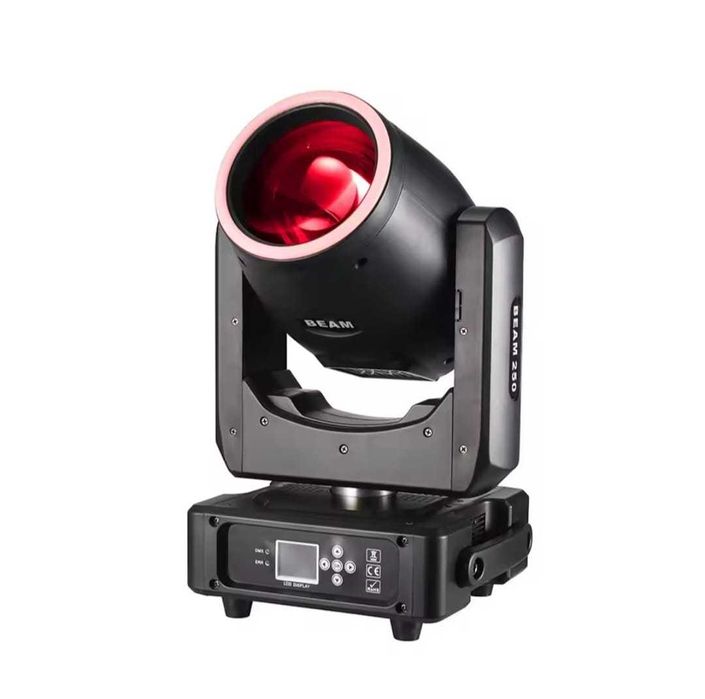 Beam-uri 8R 250W 2 prisme led ring lumini moving head dj formatii club