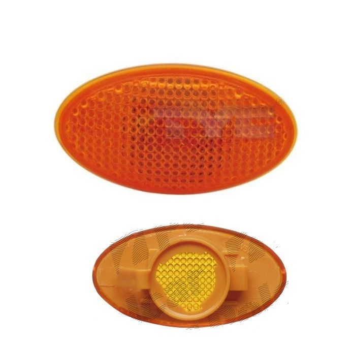Lampa semnalizare aripa Mini ONE/Cooper/Cabrio (R50/R52/R53), 06.2001-07.2007, TYC, fata, partea stanga=dreapta, W5W; galben; fara soclu bec