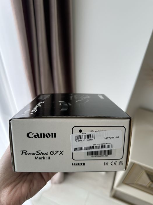 Canon G7X Mark III - NOU cu Garanție 2 ANI