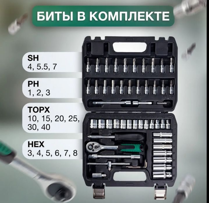 Набор инструментов [ 82 предмета)