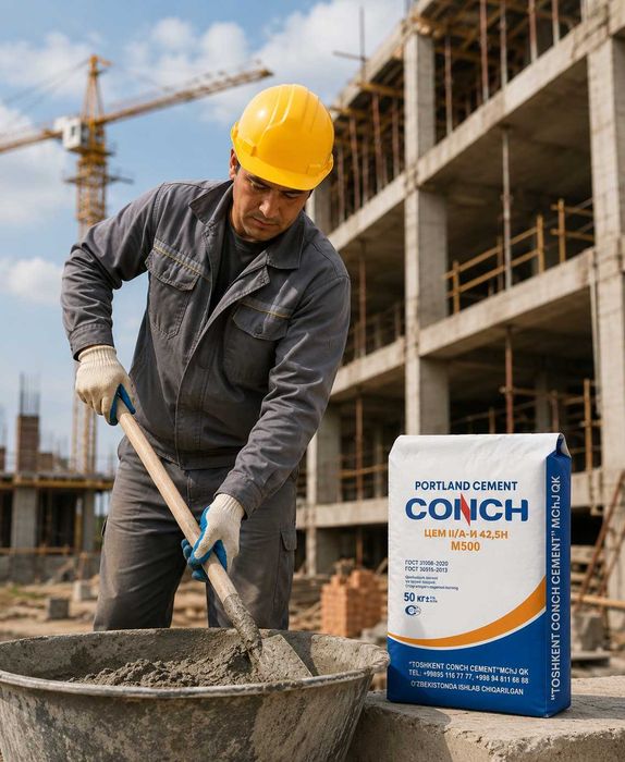 SKIDKA СКИДКА цемент sement cement CONCH 500