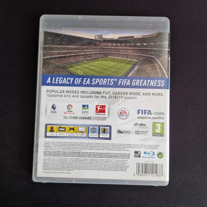 Joc FIFA 19 Legacy Edition PS3