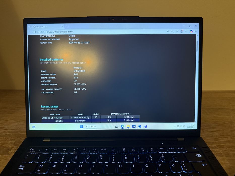 TOP ! Lenovo Thinkpad X1 Carbon Gen11 32GB ram i5 13th 512GB ! 14"