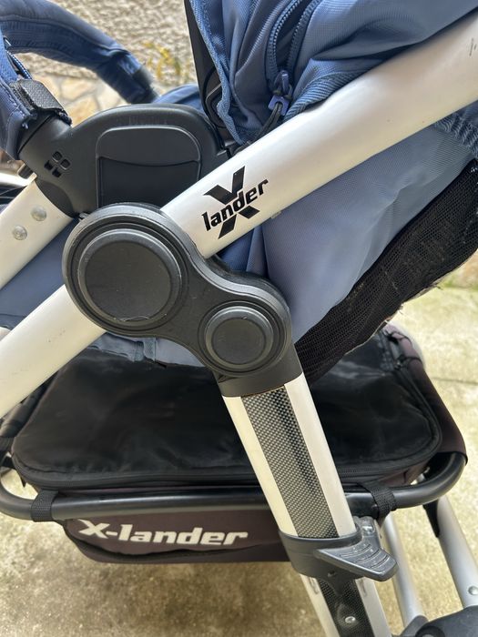 Количка за бебе или дете марка X lander много запазена с две кошчета