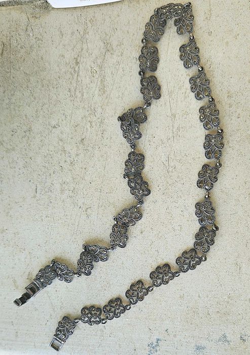 Сребърно колие, 925