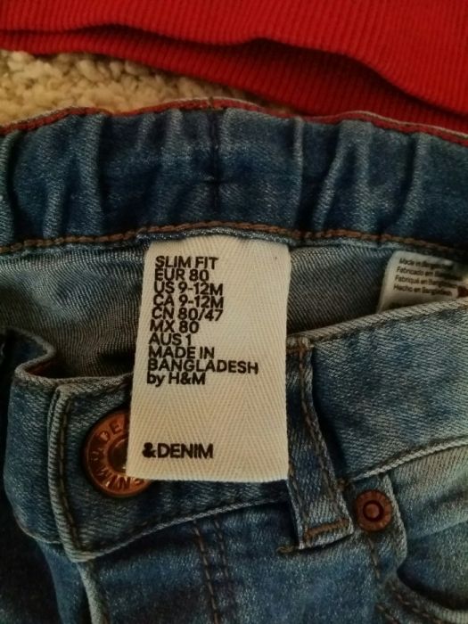 Супер оферта! Дънки h&m,блузка и Яке 2 в 1 joral