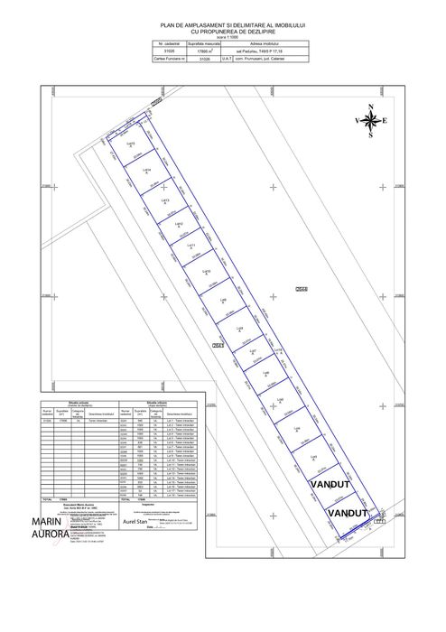 Frumusani, teren intravilan de vanzare pentru casa