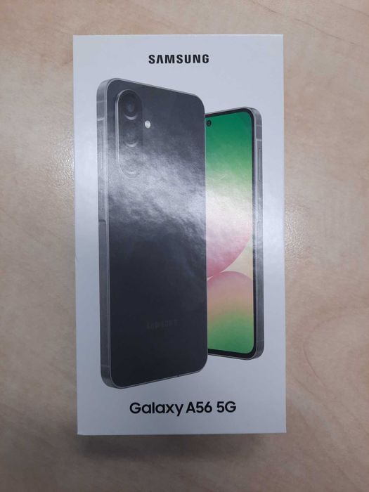 НОВ! SAMSUNG Galaxy A56, 5G, 256GB, Graphite + 2 год. гаранция