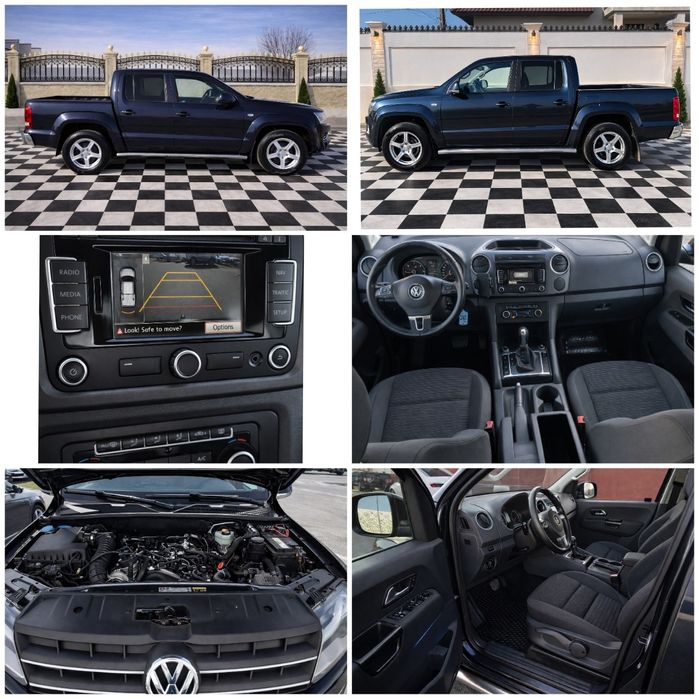 Vw AMAROK 2.0 TDI 180 cp AUTOMATĂ... Recent Adusă