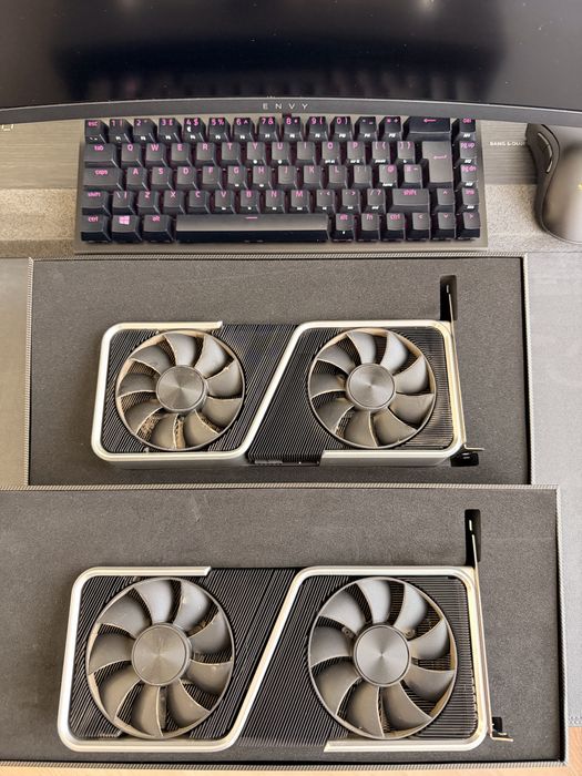 Видеокарти Nvidia GEFORCE RTX 3060TI + 3070 FE